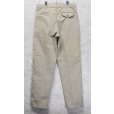 画像5: ~90's【USA製】【ビンテージ】【L.L.Bean】【エルエルビーン】【裏地赤チェック】【コットンパンツ】2タック【カーキ】【34×34】<br> (5)