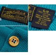 画像2: 【〜90's】【ビンテージ】Eddie Bauer【エディーバウアー】エメラルド【コットンヘンリーネックセーター】【サイズL】<br> (2)
