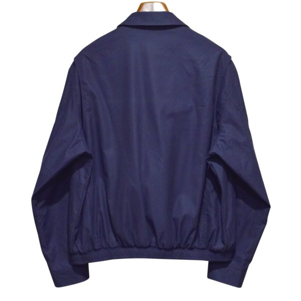 画像3: 【ラルフローレン】【POLO RALPH LAUREN】【紺ｘ裏地白格子柄】【ブルゾン】スウィングトップ【サイズＬ】 