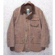 画像1: 90's~【USA製】【ビンテージ】【10-X】【赤茶色】ゴアウインドストッパー【ハンティングジャケット】コットンジャケット【サイズXL】<br> (1)