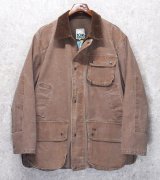 90's~【USA製】【ビンテージ】【10-X】【赤茶色】ゴアウインドストッパー【ハンティングジャケット】コットンジャケット【サイズXL】 