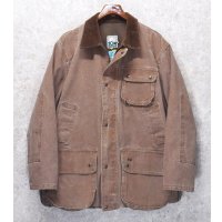 90's~【USA製】【ビンテージ】【10-X】【赤茶色】ゴアウインドストッパー【ハンティングジャケット】コットンジャケット【サイズXL】 