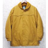  70’s【ビンテージ】【Sears Oakbrook】シアーズ【ライトブラウン】【裏ボア付き】【ショールカラー】ジップアップコート【US44】 