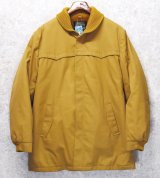  70’s【ビンテージ】【Sears Oakbrook】シアーズ【ライトブラウン】【裏ボア付き】【ショールカラー】ジップアップコート【US44】 