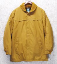  70’s【ビンテージ】【Sears Oakbrook】シアーズ【ライトブラウン】【裏ボア付き】【ショールカラー】ジップアップコート【US44】 