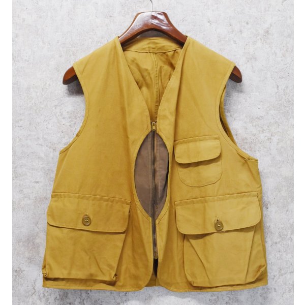 画像1: 60's【ビンテージ】【red head】レッドヘッド【ブラウン】【ハンティングベスト】L程度 