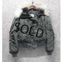 80's【ビンテージ】【米軍実物】【USAF】【アルファ製】【N-2B】【6278F】【フライトジャケット】【サイズM】 