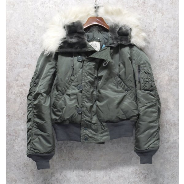 画像1: 80's【ビンテージ】【米軍実物】【USAF】【アルファ製】【N-2B】【6278F】【フライトジャケット】【サイズM】 