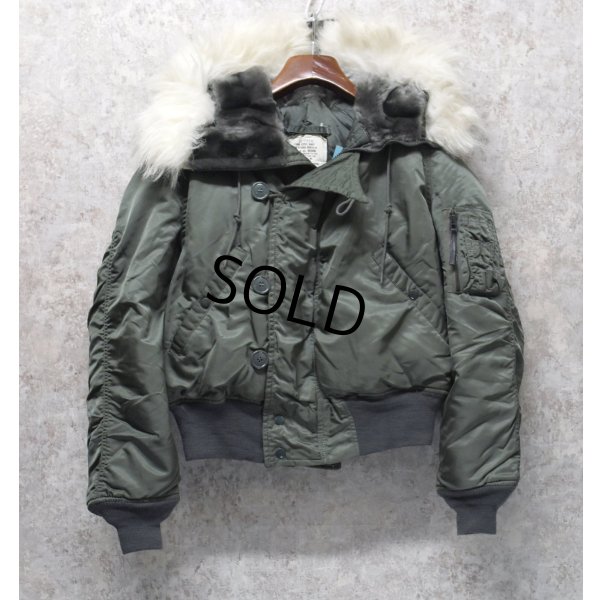 画像1: 80's【ビンテージ】【米軍実物】【USAF】【アルファ製】【N-2B】【6278F】【フライトジャケット】【サイズM】 