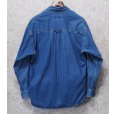 画像3: 90's~【ビンテージ】【エディーバウアー】Eddie Bauer【デニム】【ボタンダウンシャツ】【サイズＭ】<br> (3)