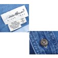 画像2: 90's~【ビンテージ】【エディーバウアー】Eddie Bauer【デニム】【ボタンダウンシャツ】【サイズＭ】<br> (2)