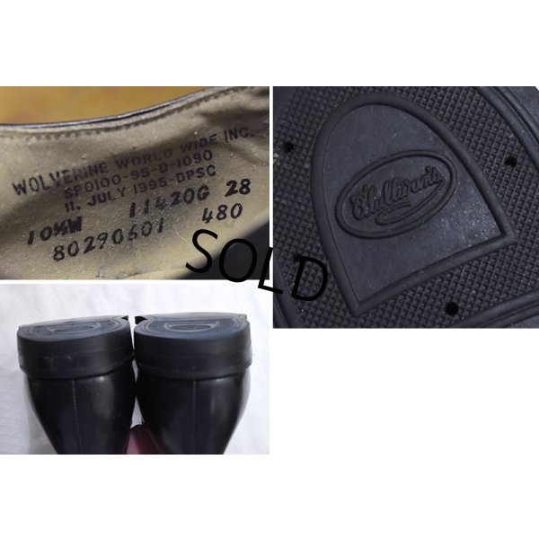 画像2: 90's【ビンテージ】米軍実物【U.S.NAVY】【サービスシューズ】【9 1/2W】27.5cm程度 