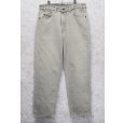 画像1: 90’ｓ【USA製】【ビンテージ】【LEVI'S】【リーバイス５５０】550 グレー  デニムパンツ 【34ｘ30】<br> (1)