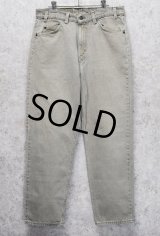 90’ｓ【USA製】【ビンテージ】【LEVI'S】【リーバイス５５０】550 グレー  デニムパンツ 【34ｘ30】 