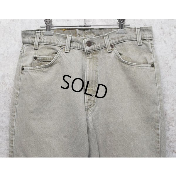 画像3: 90’ｓ【USA製】【ビンテージ】【LEVI'S】【リーバイス５５０】550 グレー  デニムパンツ 【34ｘ30】 