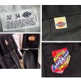 画像2: デッドストック 80's【USA製】ビンテージ【ディッキーズ】【Dickies】【黒】【ワークパンツ】【32ｘ34】<br> (2)