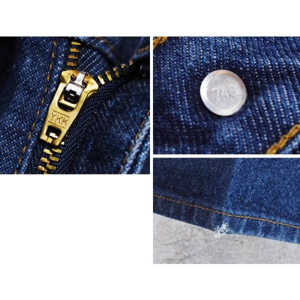 画像3: コロンビア製 90's~【ビンテージ】【LEVI'S】【リーバイス５１７】濃紺 ブーツカット【デニムパンツ】【517】【38Ｘ30】 