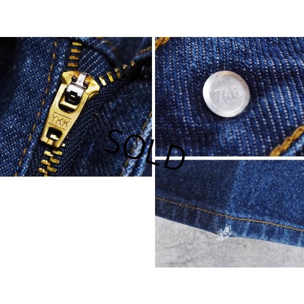 画像3: コロンビア製 90's~【ビンテージ】【LEVI'S】【リーバイス５１７】濃紺 ブーツカット【デニムパンツ】【517】【38Ｘ30】 