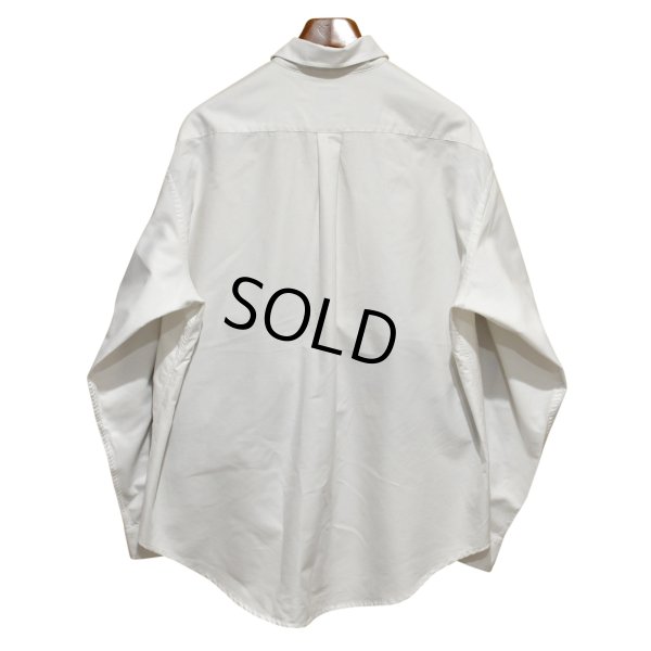 画像3: 90's【ビンテージ】【オールドギャップ】【GAP】【白】【コットンボタンダウンシャツ】BDシャツ【サイズＬ】 