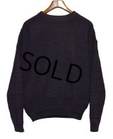 程度良好!! 90's【USA製】【DAVID TAYLOR】デビットテイラー【黒】【アクリルセーター】 アクリルニット【サイズXL】 