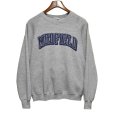 画像1: 90's【USA製】ビンテージ【GEAR for sports】ギアフォースポーツ【グレー】【MEDFIELD】メドフィールド【プリント】カレッジ【スウェット】【サイズL】<br> (1)