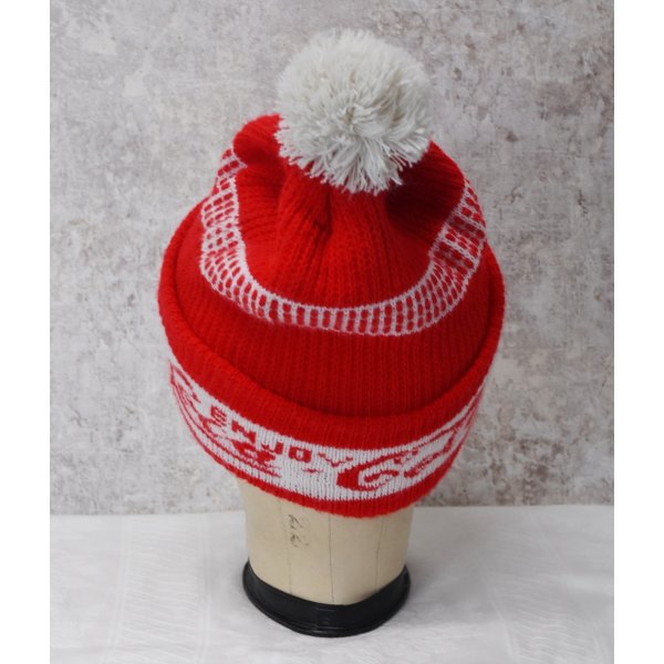 画像7: USA製【ビンテージ】【コカ・コーラ】【Enjoy Coca-Cola】【赤×白】 【ニットキャップ】ポンポン付き 【ニット帽】  