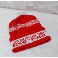 画像4: USA製【ビンテージ】【コカ・コーラ】【Enjoy Coca-Cola】【赤×白】 【ニットキャップ】ポンポン付き 【ニット帽】 <br> (4)