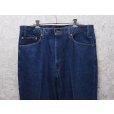画像4: コロンビア製 90's~【ビンテージ】【LEVI'S】【リーバイス５１７】濃紺 ブーツカット【デニムパンツ】【517】【38Ｘ30】<br> (4)