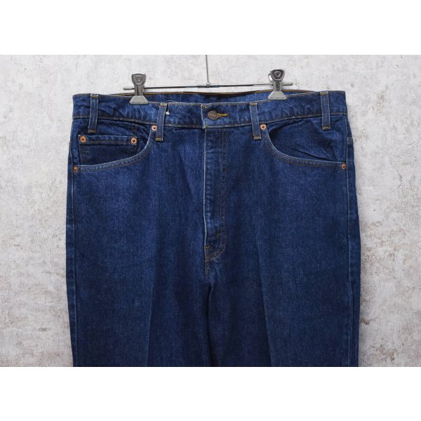画像4: コロンビア製 90's~【ビンテージ】【LEVI'S】【リーバイス５１７】濃紺 ブーツカット【デニムパンツ】【517】【38Ｘ30】 