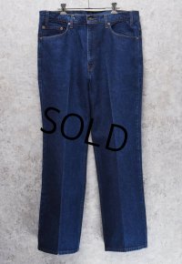 コロンビア製 90's~【ビンテージ】【LEVI'S】【リーバイス５１７】濃紺 ブーツカット【デニムパンツ】【517】【38Ｘ30】 