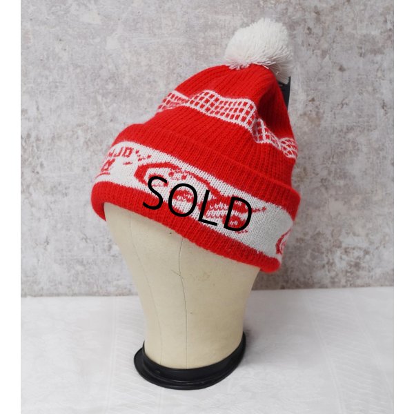 画像6: USA製【ビンテージ】【コカ・コーラ】【Enjoy Coca-Cola】【赤×白】 【ニットキャップ】ポンポン付き 【ニット帽】  