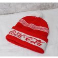 画像3: USA製【ビンテージ】【コカ・コーラ】【Enjoy Coca-Cola】【赤×白】 【ニットキャップ】ポンポン付き 【ニット帽】 <br> (3)