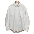 画像1: 90's【ビンテージ】【オールドギャップ】【GAP】【白】【コットンボタンダウンシャツ】BDシャツ【サイズＬ】<br> (1)