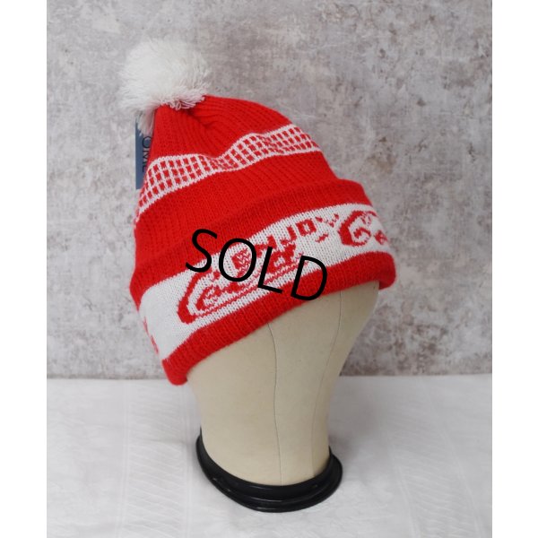 画像5: USA製【ビンテージ】【コカ・コーラ】【Enjoy Coca-Cola】【赤×白】 【ニットキャップ】ポンポン付き 【ニット帽】  
