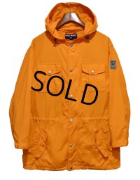 【ビンテージ】【POLO SPORT】【ポロスポーツ】【ラルフローレン】【オレンジ】【マウンテンパーカー】スナップボタン【ナイロンパーカー】【サイズM】 
