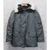 デッドストック!! 80's【ビンテージ】米軍実物【USAF】GREENBRIER INDUSTRIES製 ステンシル入り【N-3B】【フライトジャケット】【サイズXS】 