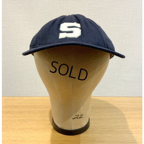 画像6: USA製【ビンテージ】【Legacy】レガシー【S】PENN STATE【紺ｘツバ裏緑】ウールキャップ【ベースボールキャップ】【サイズ7 3/4】 