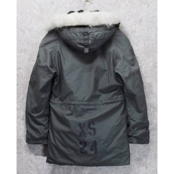 画像3: デッドストック!! 80's【ビンテージ】米軍実物【USAF】GREENBRIER INDUSTRIES製 ステンシル入り【N-3B】【フライトジャケット】【サイズXS】 