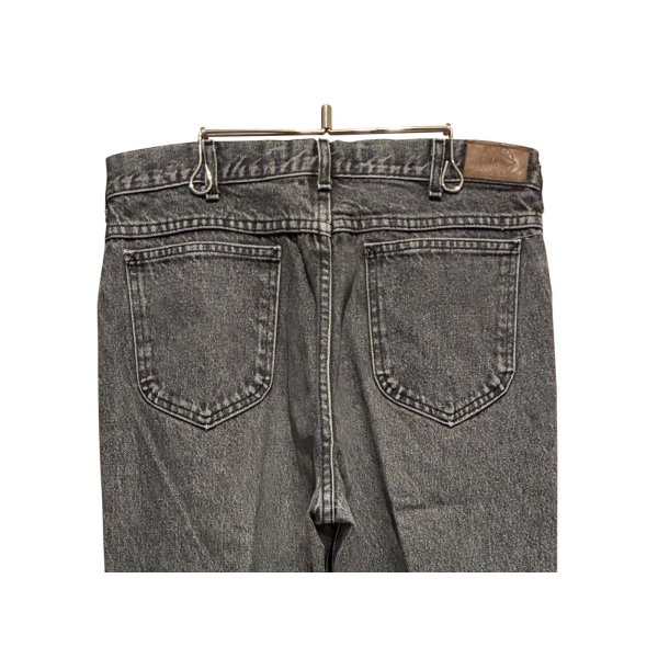 画像5: 90’s【USA製】【ビンテージ】【Lee】【リー】GLOBAL IMAGE【先染めブラック】【デニムパンツ】黒【34×36】 