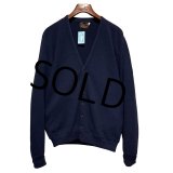 80's【ビンテージ】【JCPenney】【JCペニー】【紺】【アクリルカーディガン】【サイズXL-TALL】 