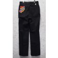 画像4: デッドストック 80's【USA製】ビンテージ【ディッキーズ】【Dickies】【黒】【ワークパンツ】【32ｘ34】<br> (4)