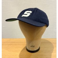 USA製【ビンテージ】【Legacy】レガシー【S】PENN STATE【紺ｘツバ裏緑】ウールキャップ【ベースボールキャップ】【サイズ7 3/4】 