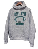 90’ｓ〜 USA製【ビンテージ】DISCUS ATHLETIC【ディスカスアスレチック】ST.V・ST.M IRISH フットボール【グレー】【パーカー】【サイズXL】 