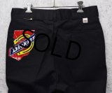 デッドストック 80's【USA製】ビンテージ【ディッキーズ】【Dickies】【黒】【ワークパンツ】【32ｘ34】 
