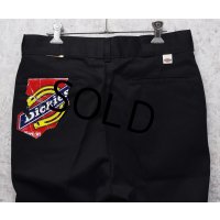 デッドストック 80's【USA製】ビンテージ【ディッキーズ】【Dickies】【黒】【ワークパンツ】【32ｘ34】 