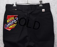 デッドストック 80's【USA製】ビンテージ【ディッキーズ】【Dickies】【黒】【ワークパンツ】【32ｘ34】 