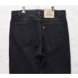 画像4: 90's【USA製】【ビンテージ】【LEVI'S】【リーバイス５０５】505【黒】【デニムパンツ】ブラックデニム【36×30】<br> (4)