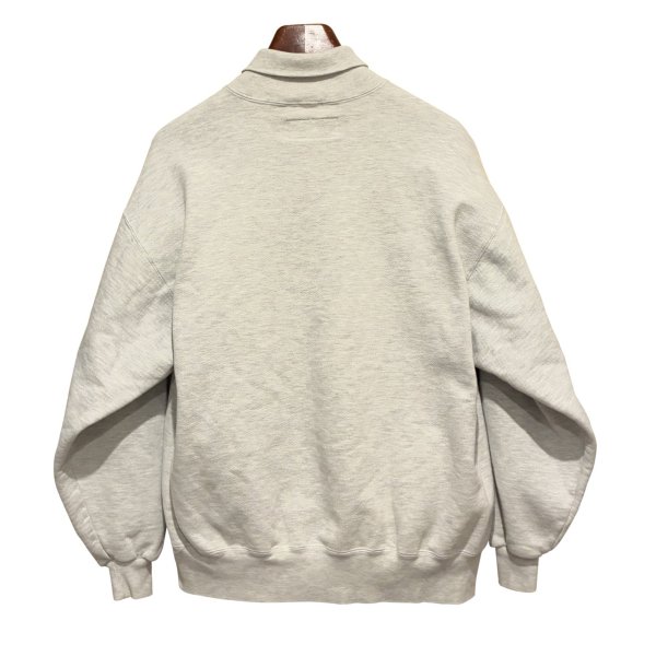 画像3: 90's【USA製】【ビンテージ】RUSSELL【ラッセル】SLIPPERY ROCK UNIVERSITY 前V グレー【タートルネックスウェット】【サイズXXL】 
