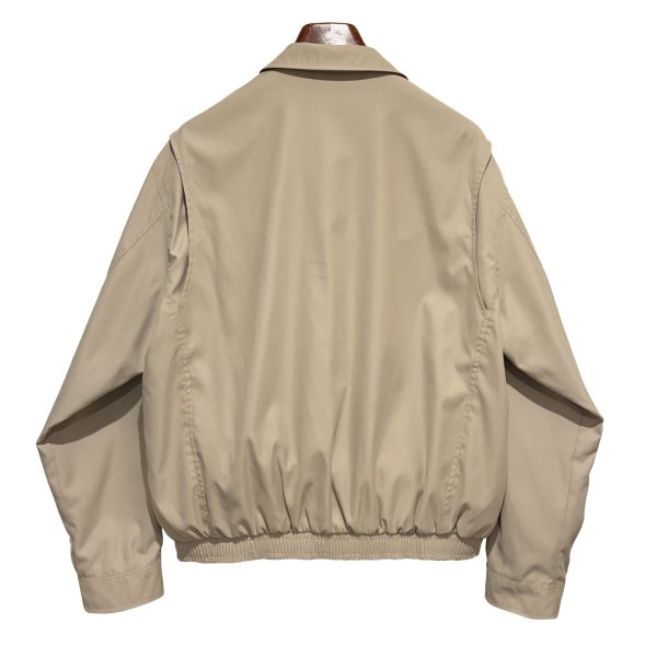 画像4: 【ビンテージ】【ラルフローレン】【POLO RALPH LAUREN】【ベージュｘ裏地紺格子柄】ジップアップ【ブルゾン】スウィングトップ【サイズＬ】 