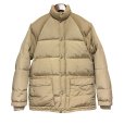 画像1: 〜80’s ビンテージ SIERRA DESIGNS 【シエラデザインズ】【ベージュ×裏地オレンジ】【ダウンジャケット】【サイズS】<br> (1)